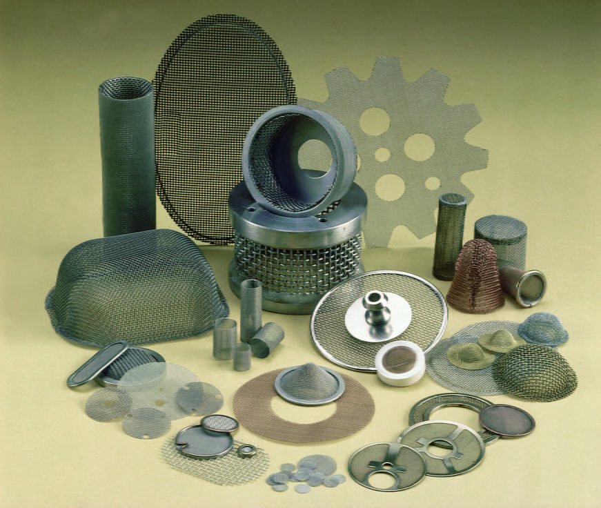 Industrial pressed components made from Locker wire mesh Industrial pressed components made from Locker wire mesh